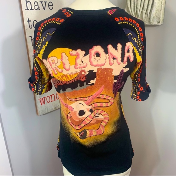 Custo Barcelona Spain Arizona snake short sleeve - Picture 2 of 15